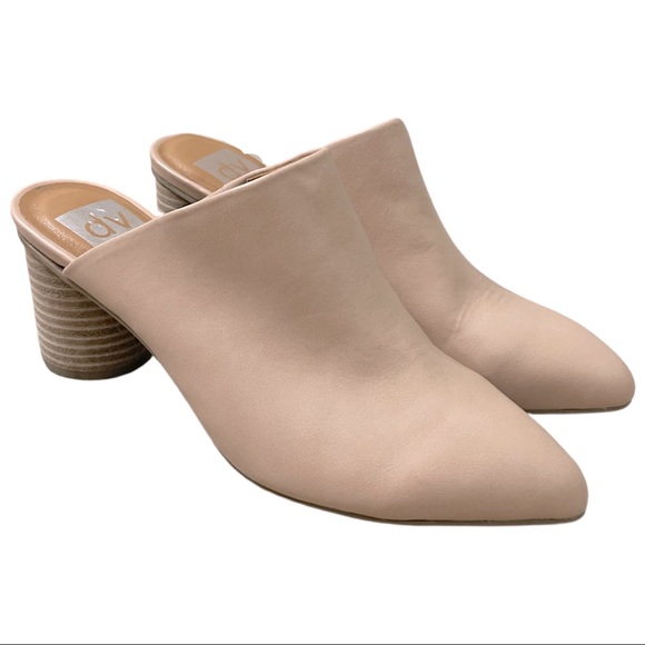 Dolce Vita Shoes - Dolce Vita Lemon Nude Clogs Genuine Leather Size 8.5